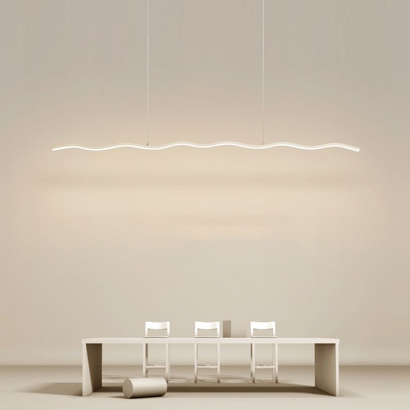 LouiseGlow - nowoczesna lampa wisząca LED w kolorze czarno-białym