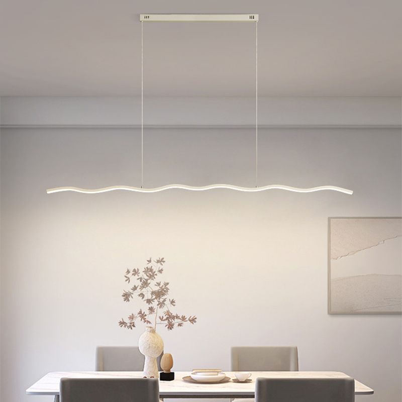 LouiseGlow - nowoczesna lampa wisząca LED w kolorze czarno-białym