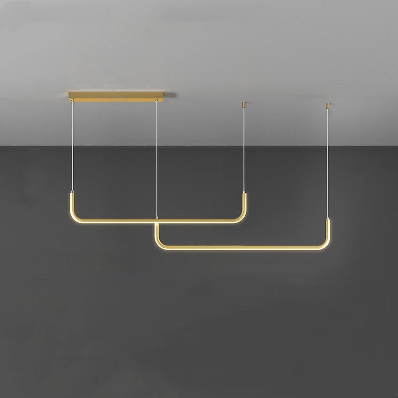 Elara Modern LED Pendant Light in Metal and Silicone