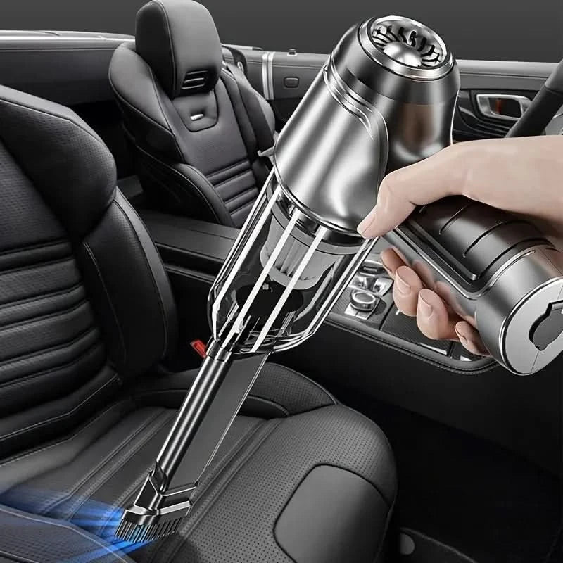 Aspiradora de Mano Inalámbrica NovaSweep Pro para Hogar, Coche y Pelo de Mascotas con Succión de 120W