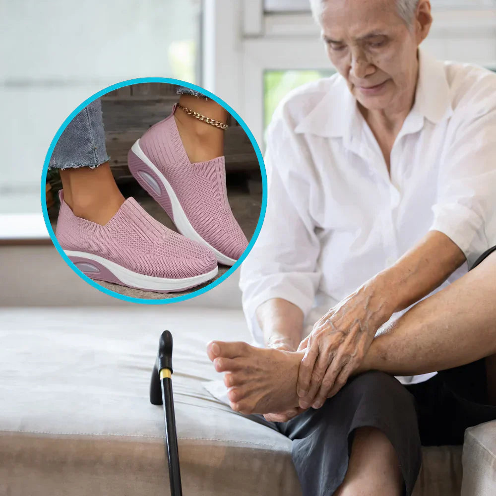 NovaFlex Orthopedic Women's Sneakers For Swollen Feet And Edema Relief