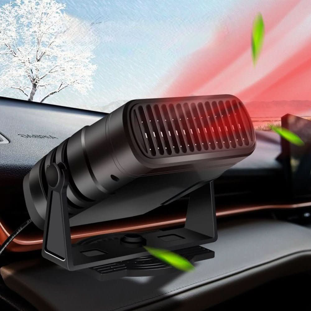 12V VoltBreeze Portable Car Heater And Cooler With Defogging For Drivers