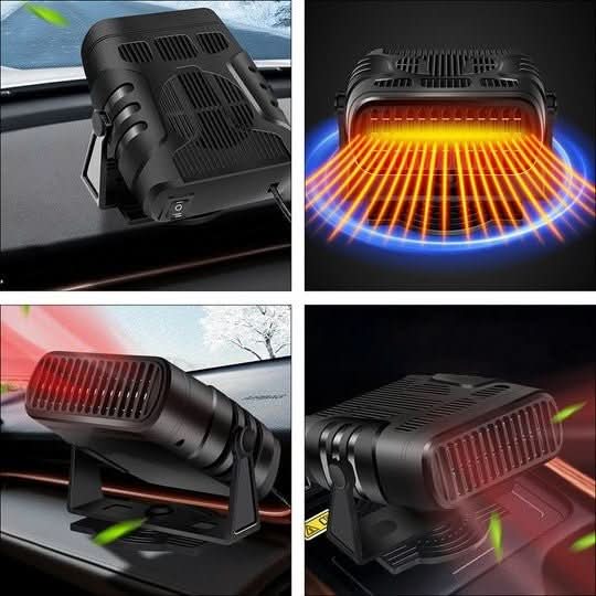 12V VoltBreeze hordozható autós fűtő- és hűtőkészülék páramentesítéssel vezetőknek