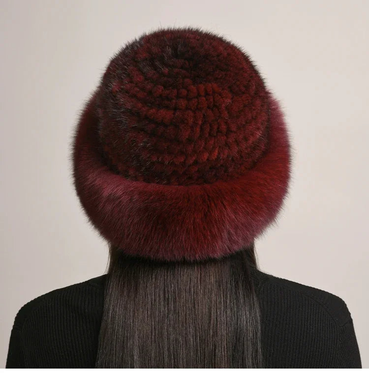 Valentina minkpels hat