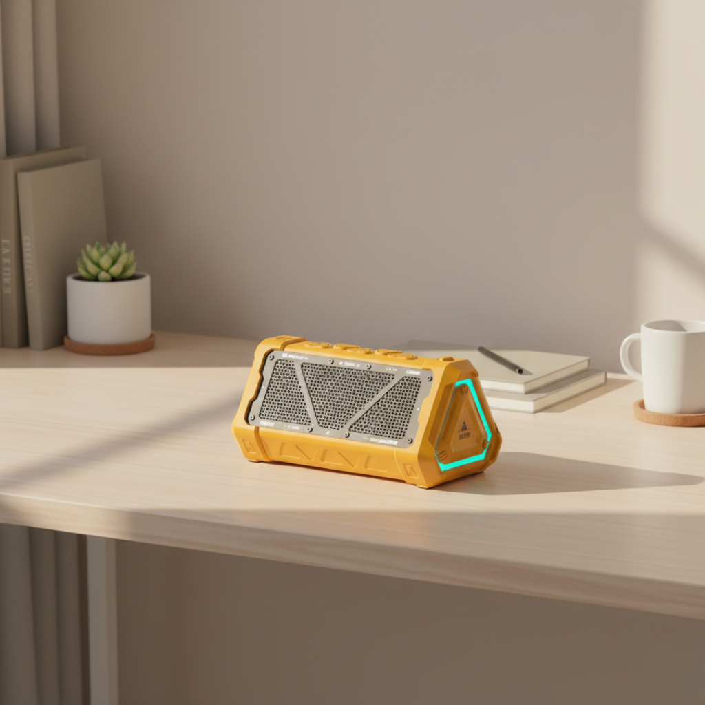 RGB Speaker For Outdoor Bluetooth Audio On The Go Everyday
