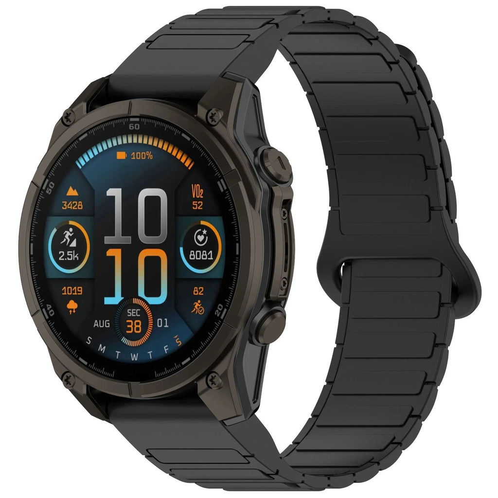 Garmin QuickFit Magnetic Loop Strap Waterproof Silicone Watch Band