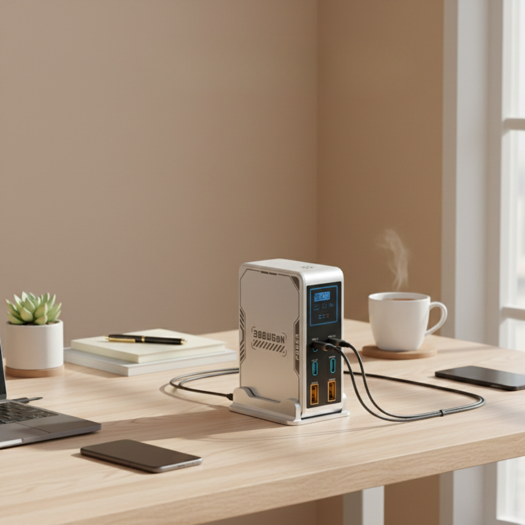 PowerHub 300W GaN Çoklu USB Portlu Şarj Cihazı Bugün