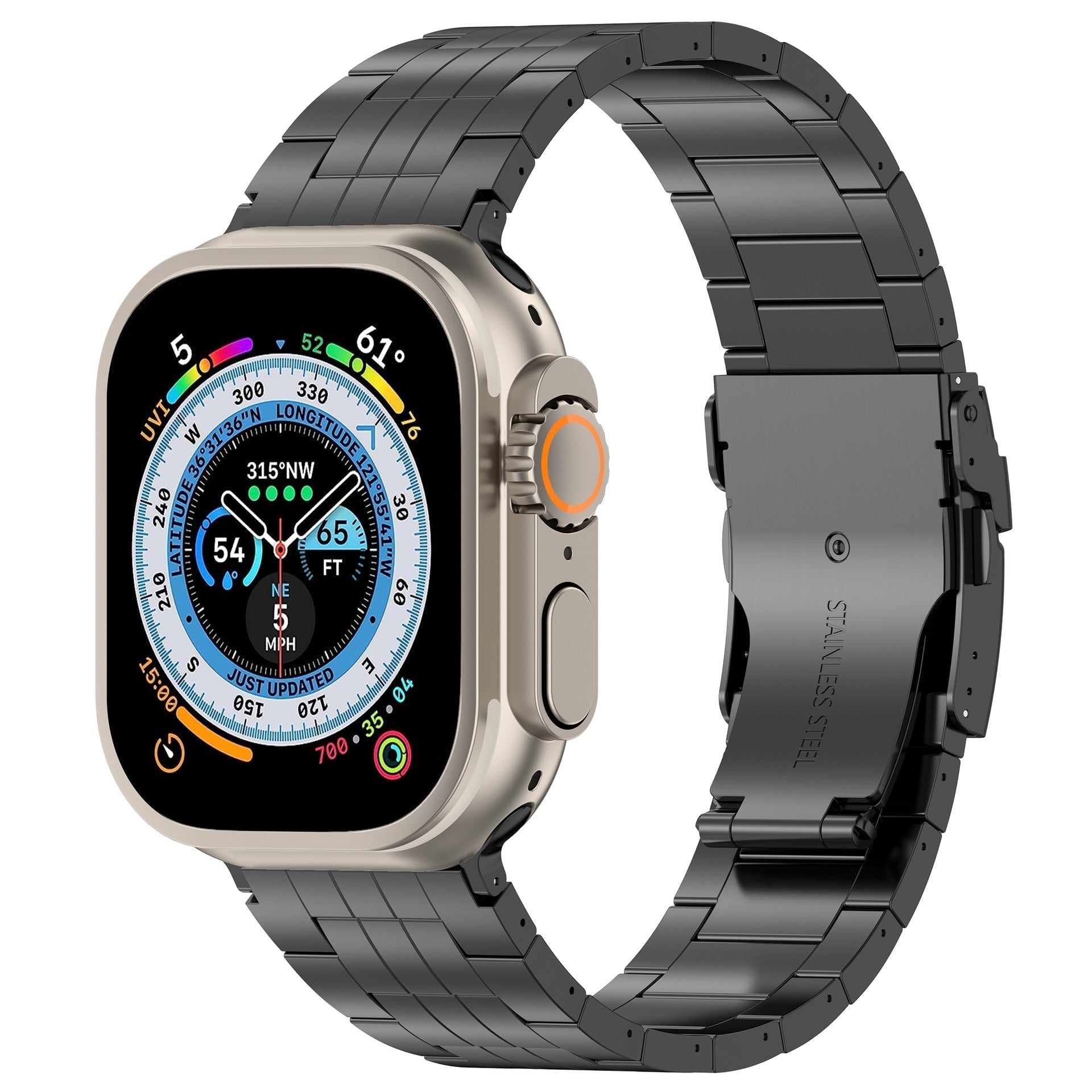 Titanring für Apple Watch – Top