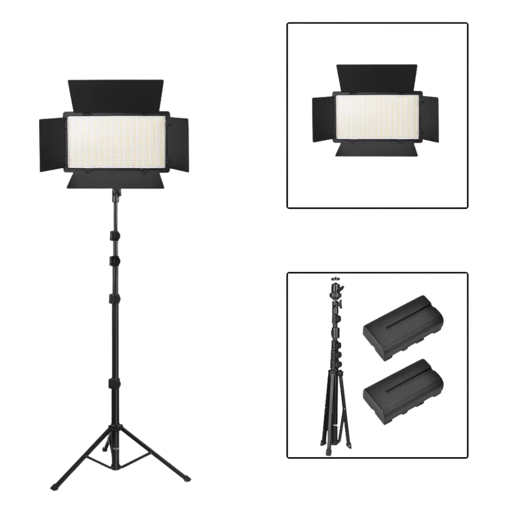 U800 LED-Fotostudioleuchte für Videoaufnahmen und Streaming