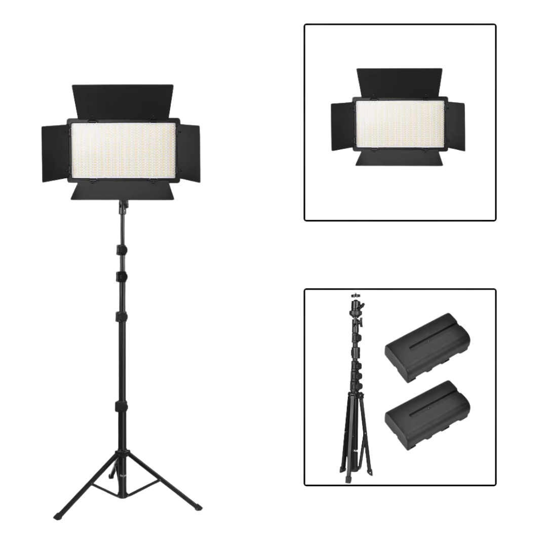 U800 LED-Fotostudioleuchte für Videoaufnahmen und Streaming