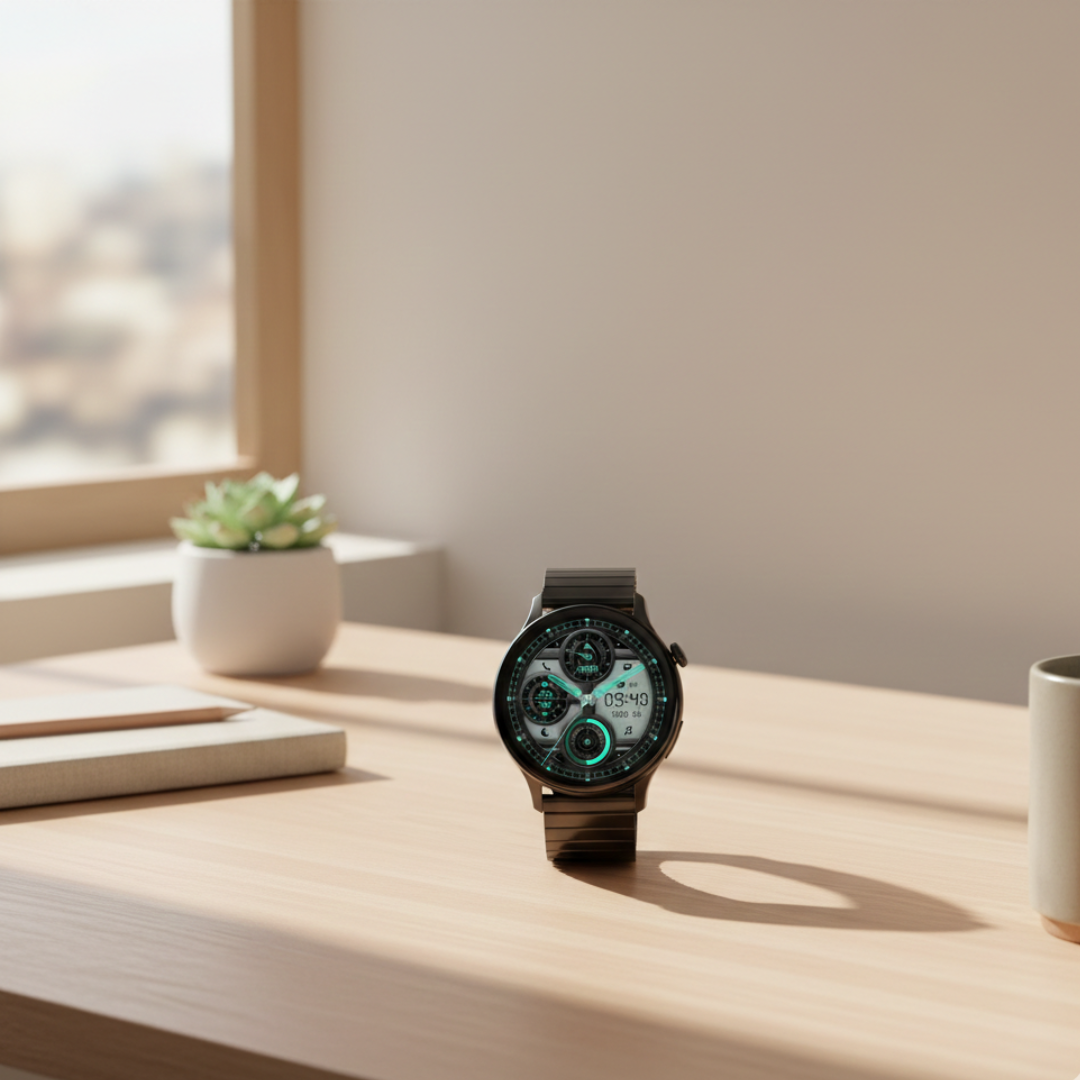 AMOLED Smartwatch For Women With Waterproof Build And Bluetooth Calling