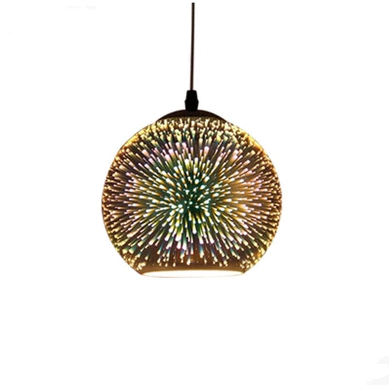 Astris Glass Pendellampe med stjernegjenskinn Miljøvennlig utgave
