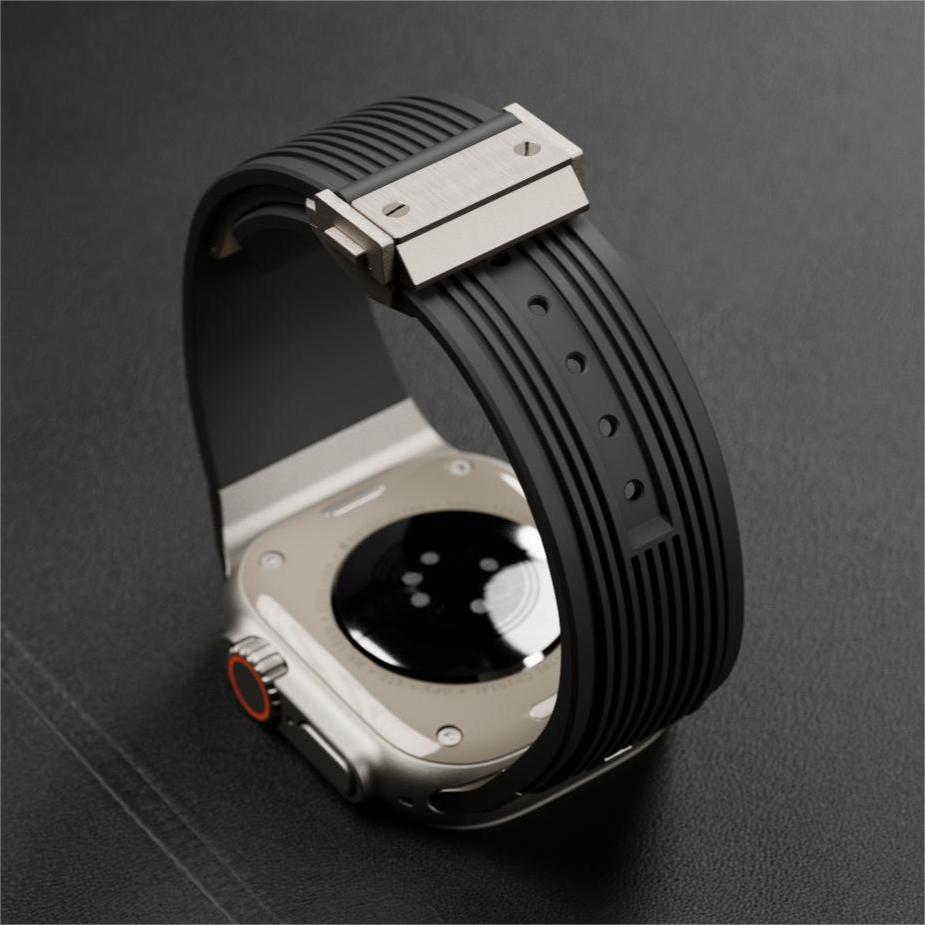 Şık Tasarım ve Konforlu Apple Watch İçin Silikon Kordon