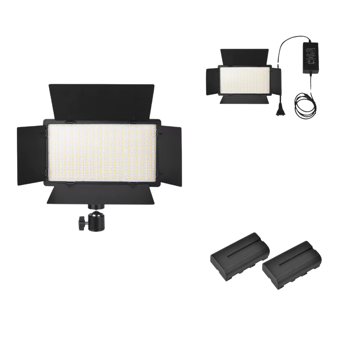 U800 LED-Fotostudioleuchte für Videoaufnahmen und Streaming