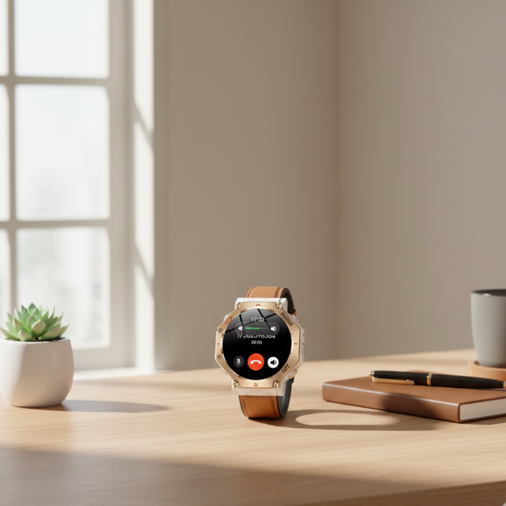 Outdoor Waterproof AMOLED GPS Smartwatch With Compass And Altimeter