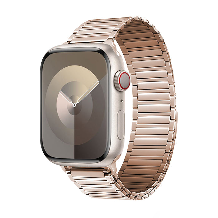 Coleção Apple Watch Edição Pulseira de Aço com Elos em Bambu