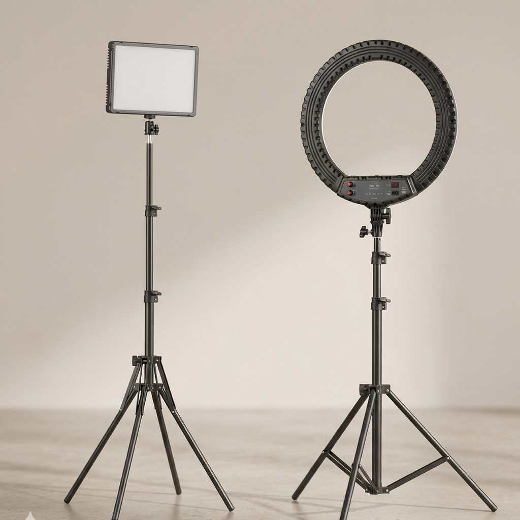 ProLite 18-Inch Circular LED Light With Tripod Stand