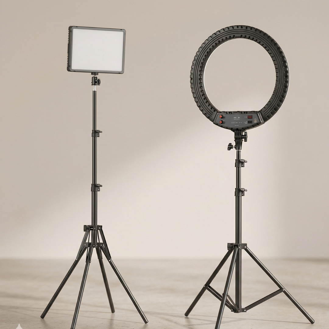 ProLite 18-Inch Circular LED Light With Tripod Stand