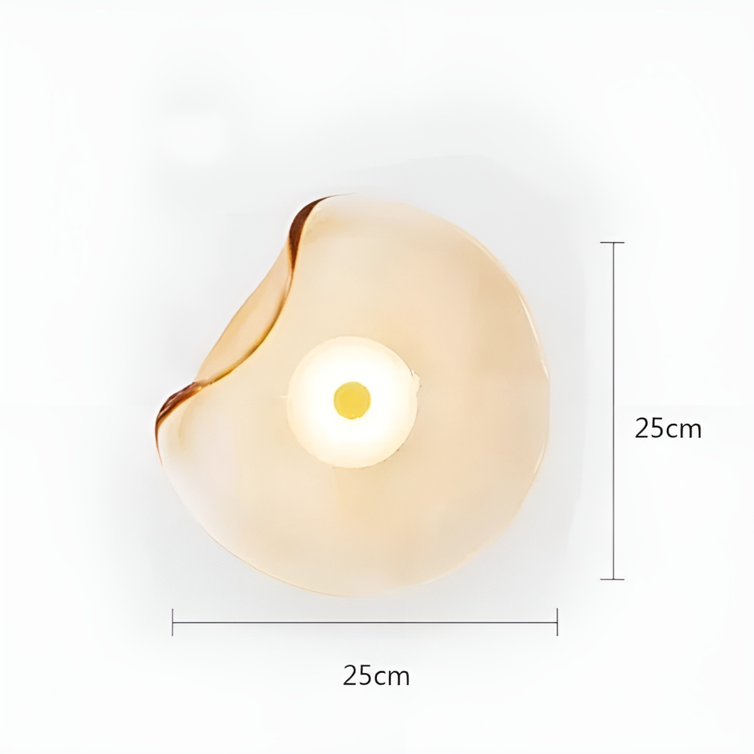 SolaraGlass LED Fali Lámpák Fel és Le Világítással