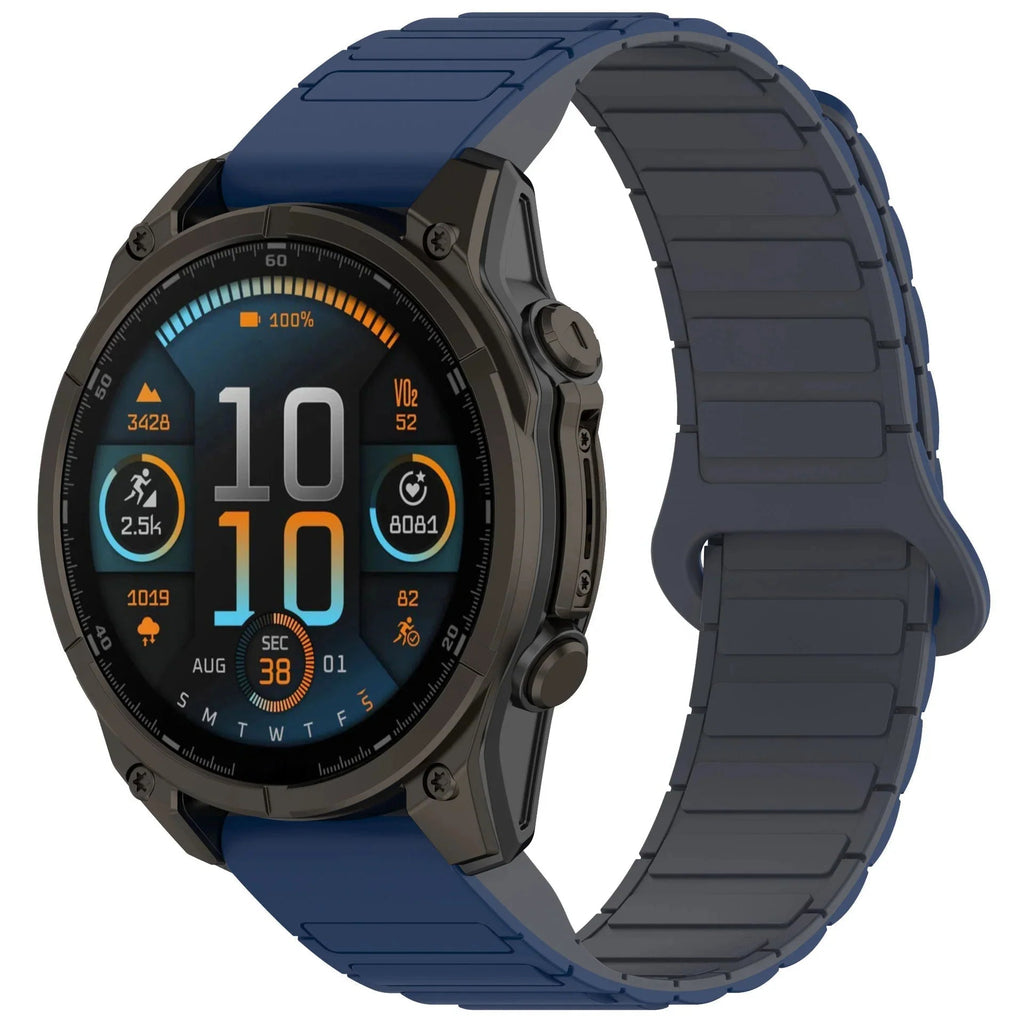 Garmin QuickFit Magnetic Loop Strap Waterproof Silicone Watch Band