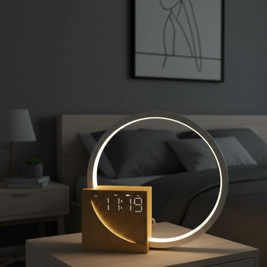 Bedside Lamp With White Noise For Peaceful Sleep Nightlight