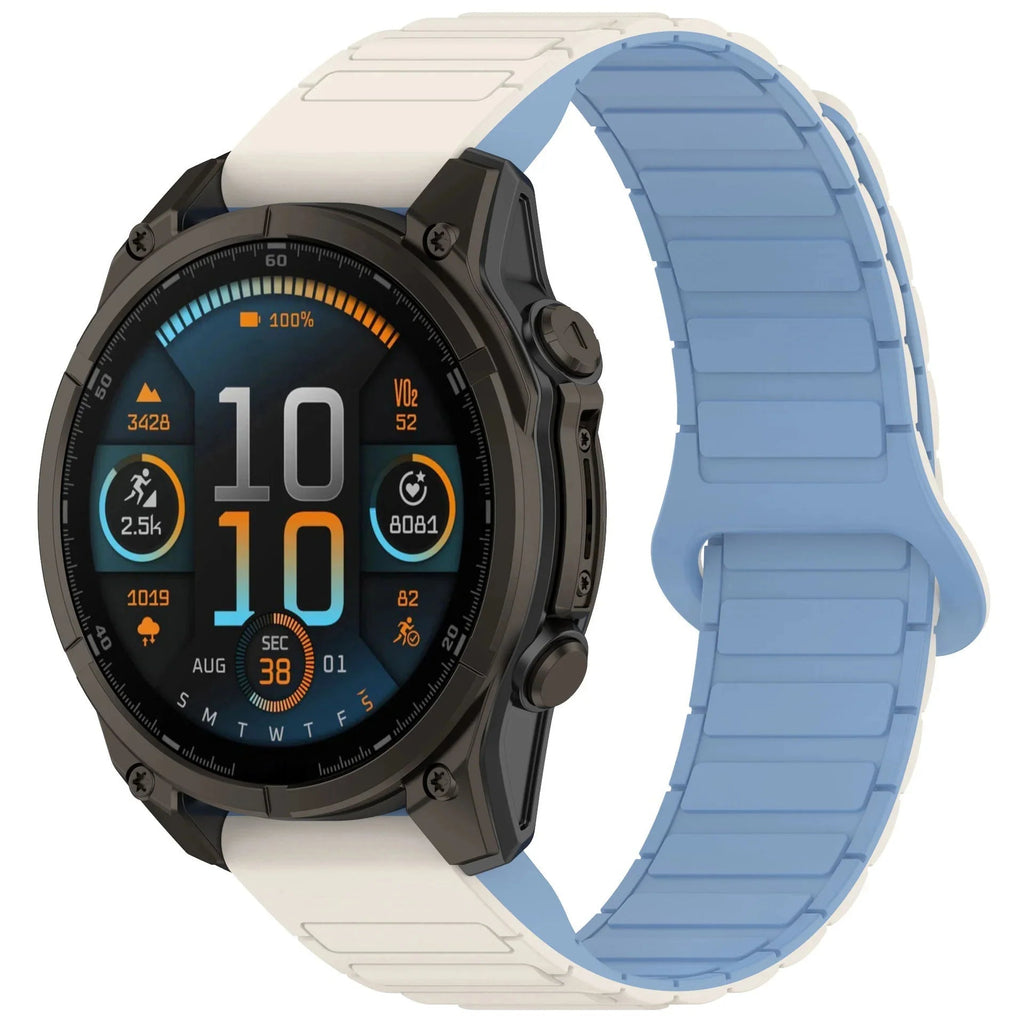 Garmin QuickFit Magnetic Loop Strap Waterproof Silicone Watch Band