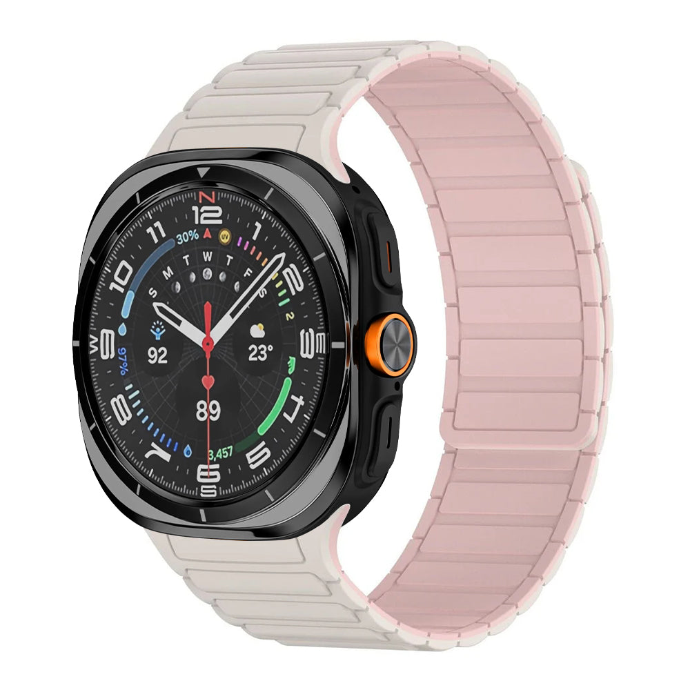 Příslušenství silikonový magnetický řemínek pro Samsung Galaxy Watch