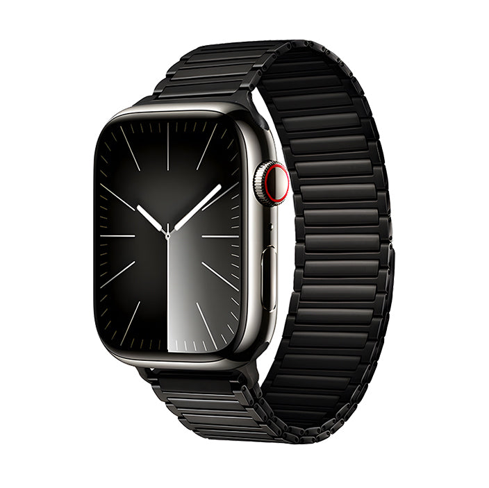Coleção Apple Watch Edição Pulseira de Aço com Elos em Bambu
