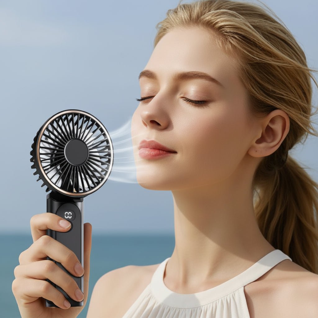Ventilatore Portatile Tascabile BREEZIX per Raffreddamento Immediato Ovunque