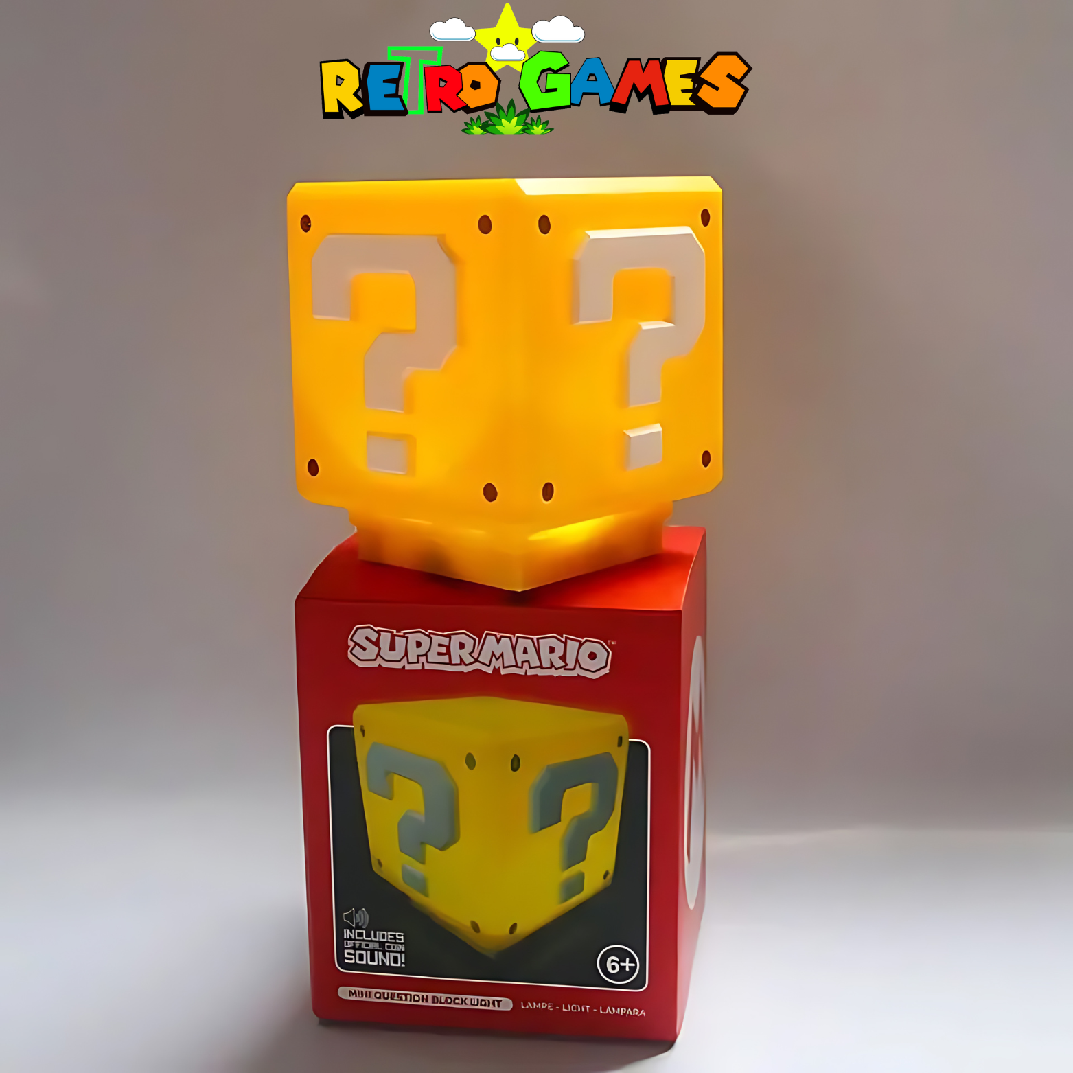 Illuminatore Blocco Domanda di Super Mario