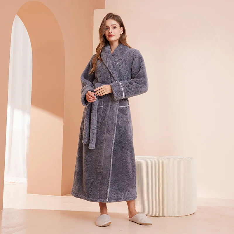 ThermaLuxe | Flannel Winter Bathrobe | Orntli