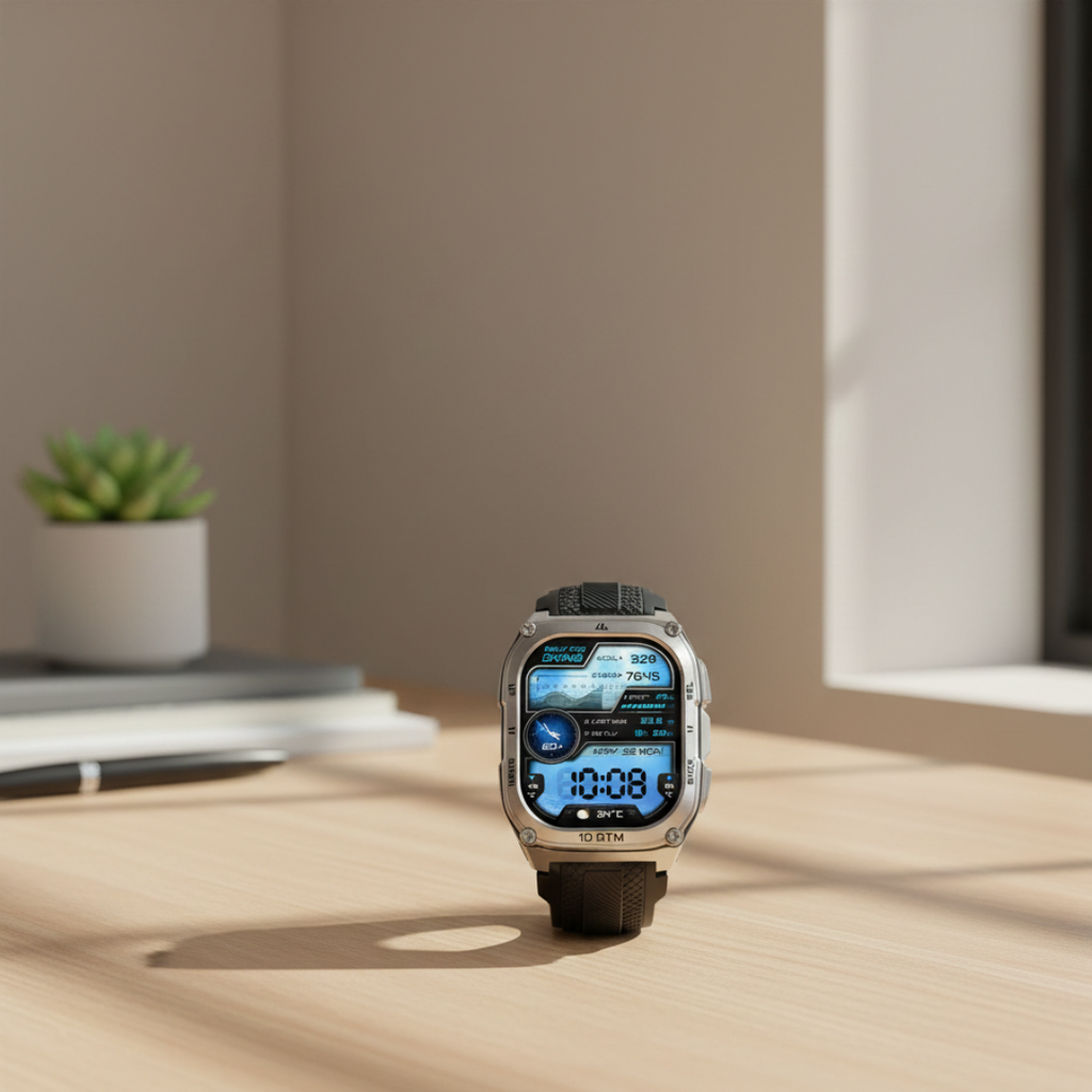 Vojenské GPS chytré hodinky pro náročné venkovní použití s AMOLED displejem