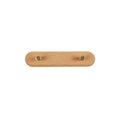 Nordic Natural Wood & Brass Wall Hook Racks