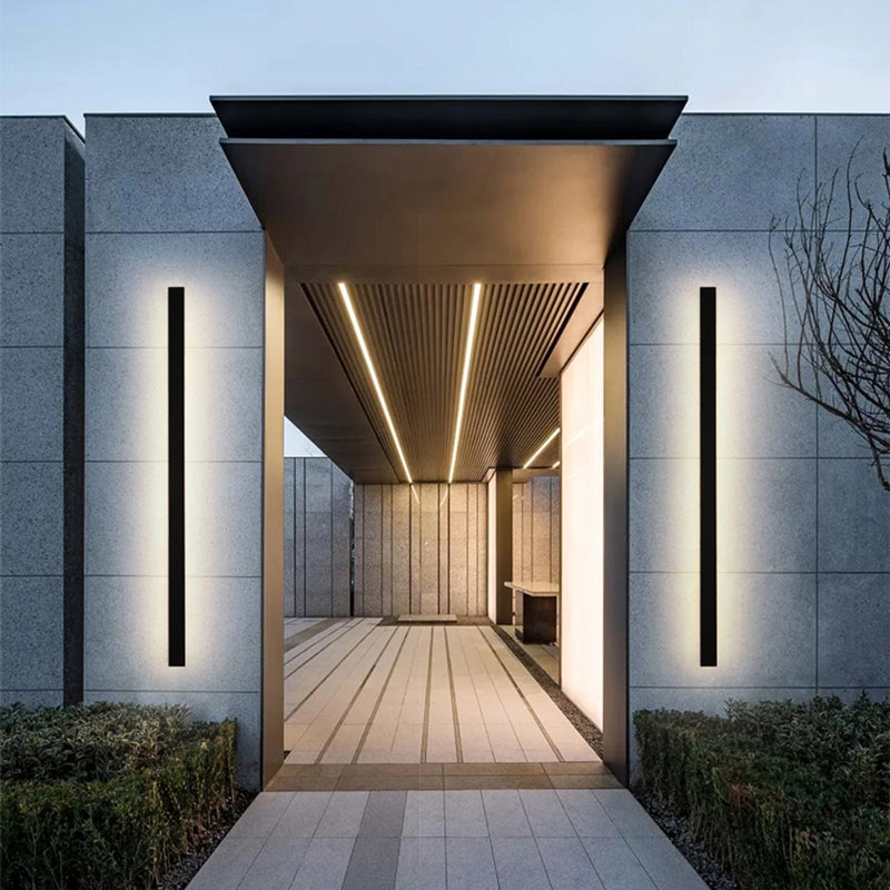 Elara | Linear Outdoor Wall Light | Orntli