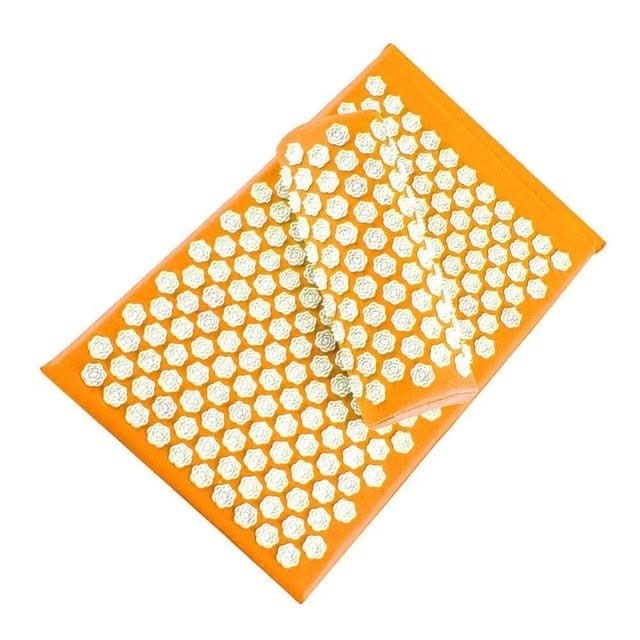 Set Tappetino Yoga e Cuscino CalmFlex per Agopressione e Sollievo Naturale dal Dolore a Casa