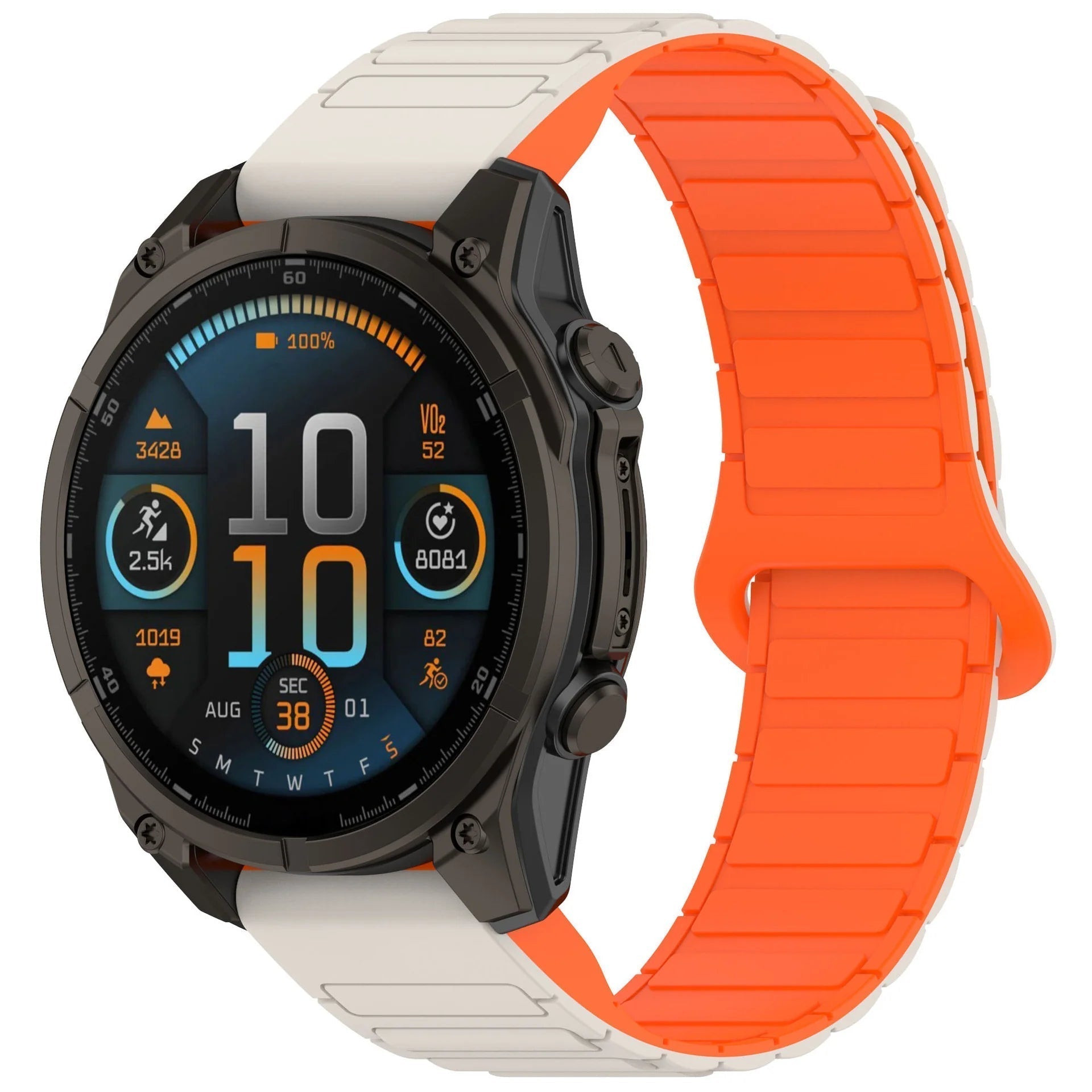 Garmin QuickFit Magnetic Loop Strap Waterproof Silicone Watch Band