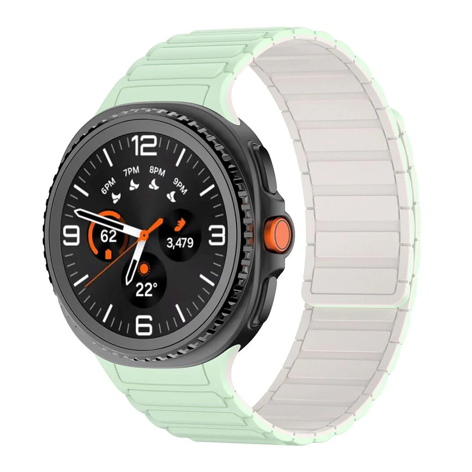 Příslušenství silikonový magnetický řemínek pro Samsung Galaxy Watch