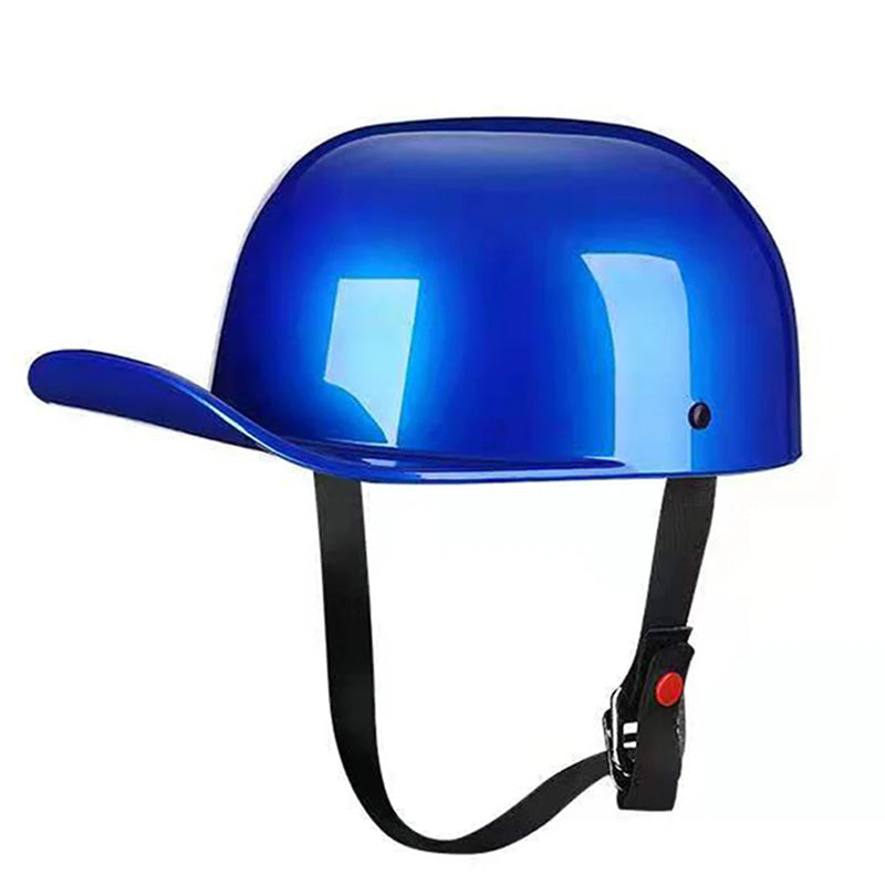 Kask motocyklowy w stylu czapki z daszkiem - zatwierdzony przez DOT