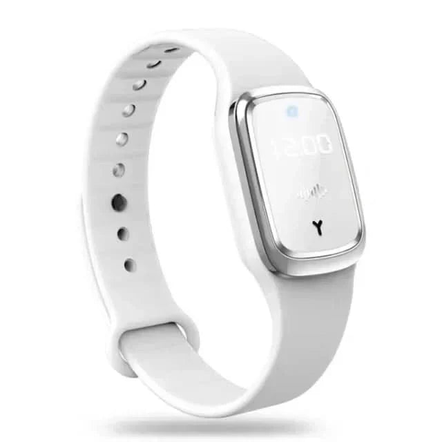 AeroGuard Ultrasonisk Myggeafvisende Armbånd til Udendørs Brug Genopladeligt Batteri