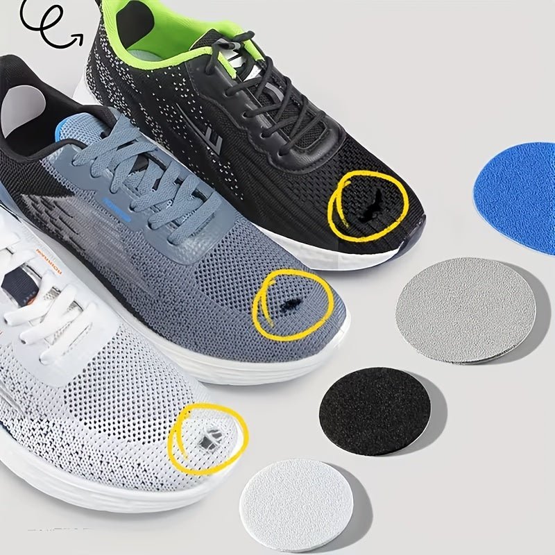Parche de reparación FLEXISHOE para partes superiores y tacones de zapatos, solución fácil