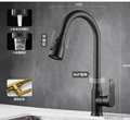 Kellian | Touch-Activated Pull-Out Kitchen Faucet | Orntli