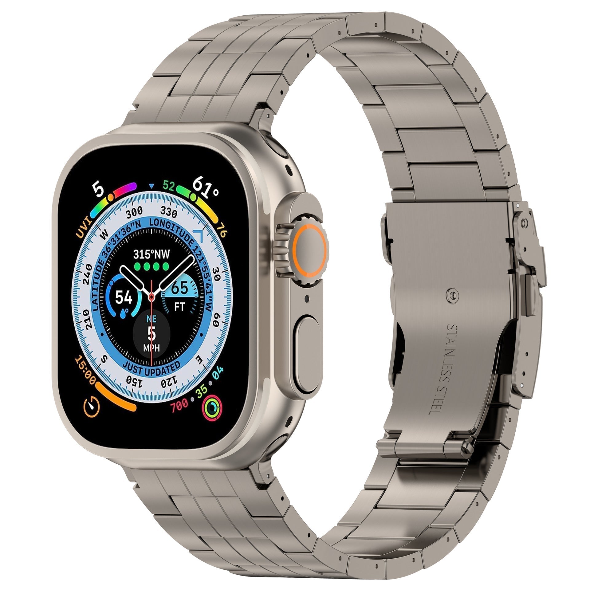 Titanring für Apple Watch – Top