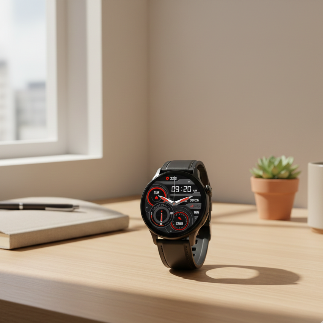 AMOLED Smartwatch For Women With Waterproof Build And Bluetooth Calling