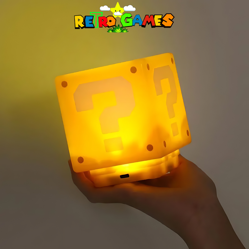 Illuminatore Blocco Domanda di Super Mario