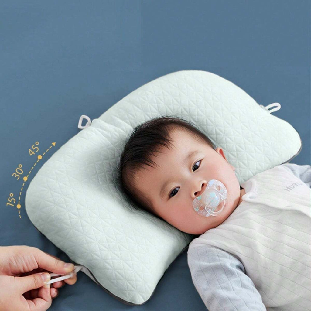 Flat Head Baby Pillow With Ergonomic Support For Newborns