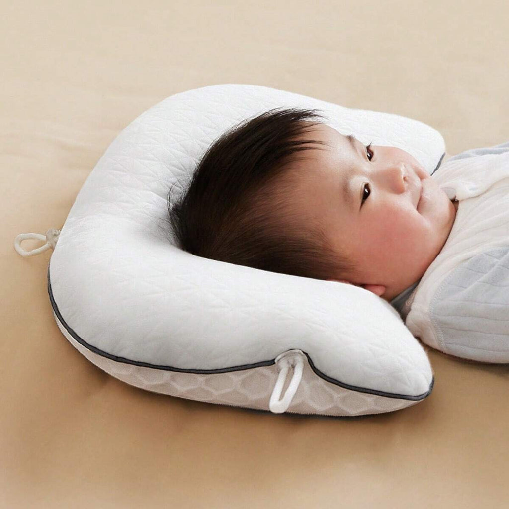 Flat Head Baby Pillow With Ergonomic Support For Newborns