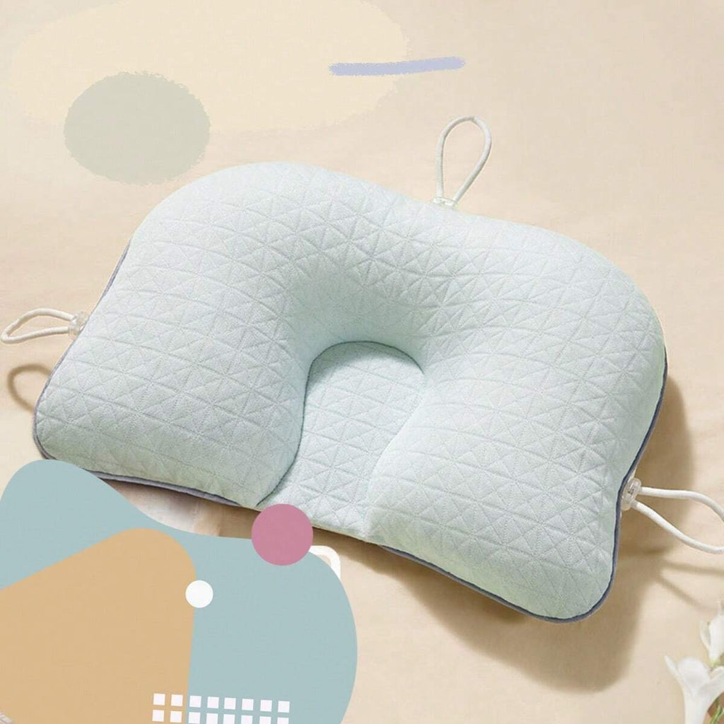 Flat Head Baby Pillow With Ergonomic Support For Newborns