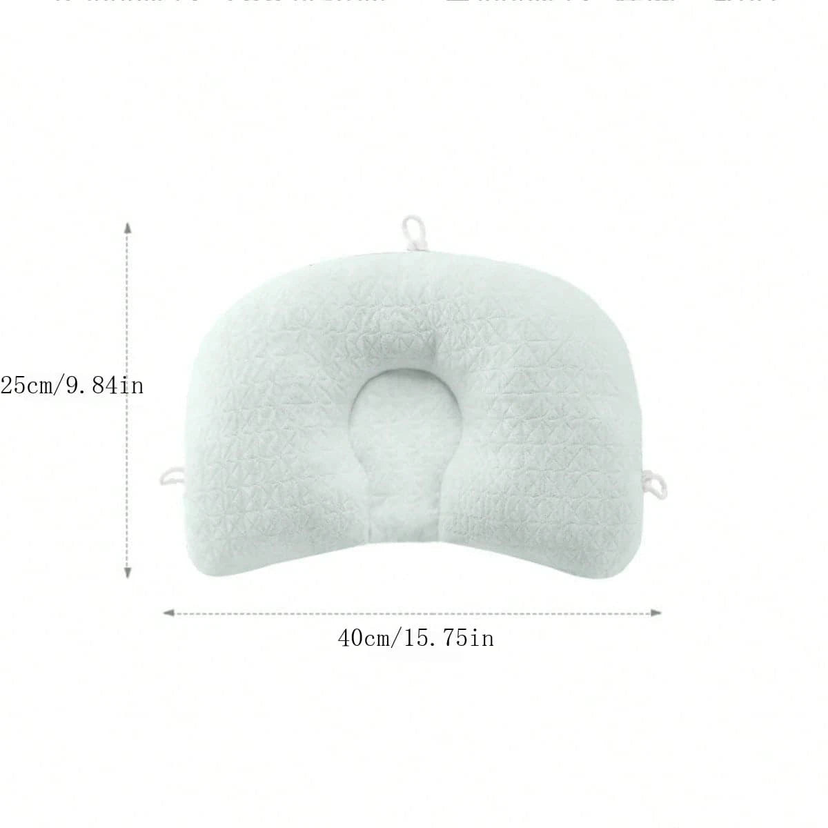 Flat Head Baby Pillow With Ergonomic Support For Newborns