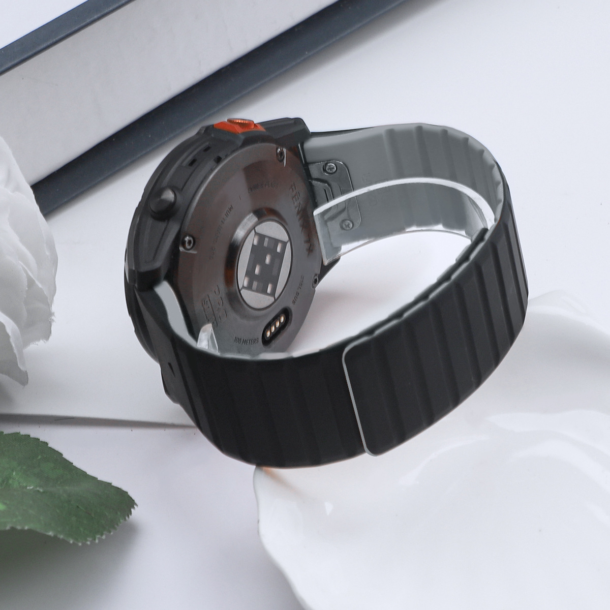 Silikon-Magnetarmband für Garmin-Uhr