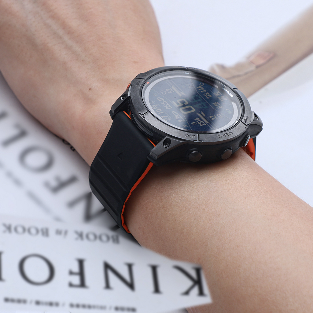 Silikon-Magnetarmband für Garmin-Uhr